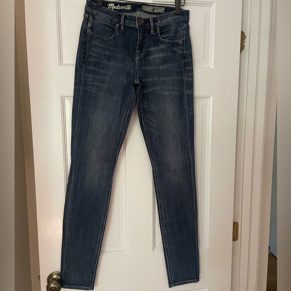Madewell Women's Dark Blue Skinny Jeans